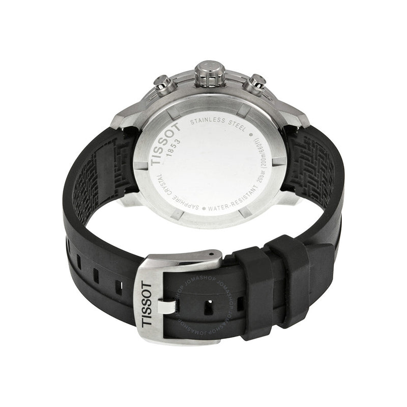 Tissot PRC 200 Chronograph Black Dial Men's Watch T0554171705700 - The Watches Men & Co #3