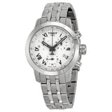 Tissot PRC 200 Chronograph White Dial Ladies Watch T055.217.11.033.00 - The Watches Men & Co
