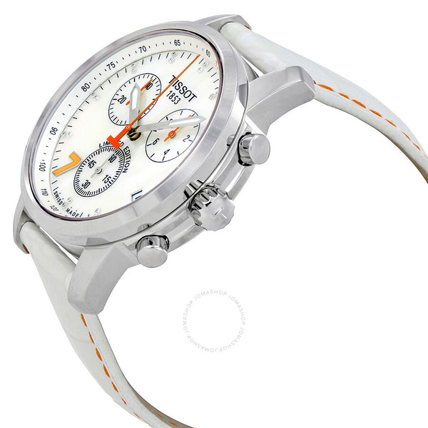 Tissot PRC 200 Danica Patrick Chronograph Diamond Ladies Watch T0144171611600 - The Watches Men & Co #2