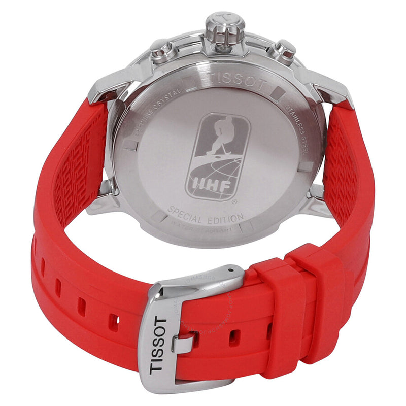 Tissot PRC 200 IIHF Swiss Edition Chronograph Quartz Silver Dial Men's Watch T114.417.17.037.01 - The Watches Men & Co #3