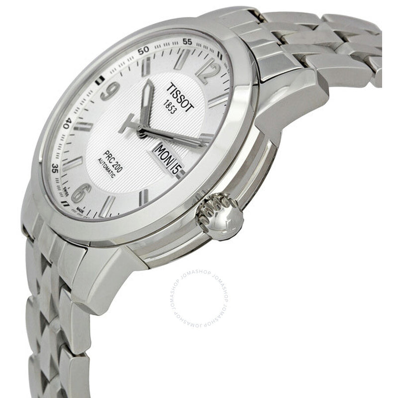 Tissot PRC 200 Men's Watch Automatic Bracelet Silver Dial T014.430.11.037.00 - The Watches Men & Co #2