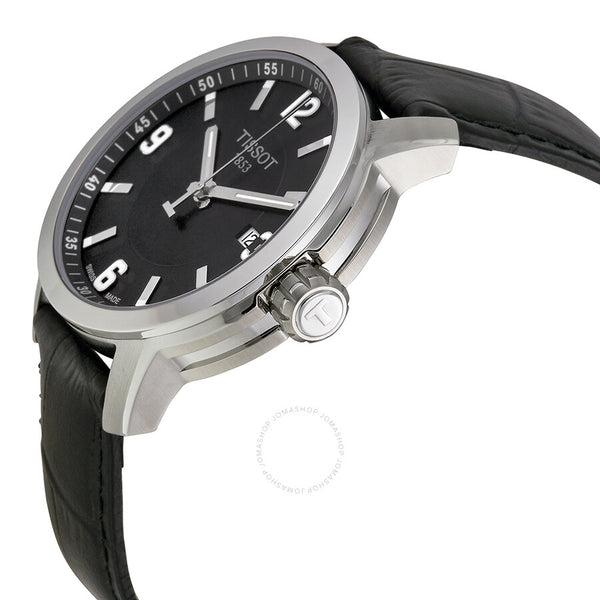 Tissot PRC 200 Quartz Black Dial Men's Watch T0554101605700 - The Watches Men & Co #2