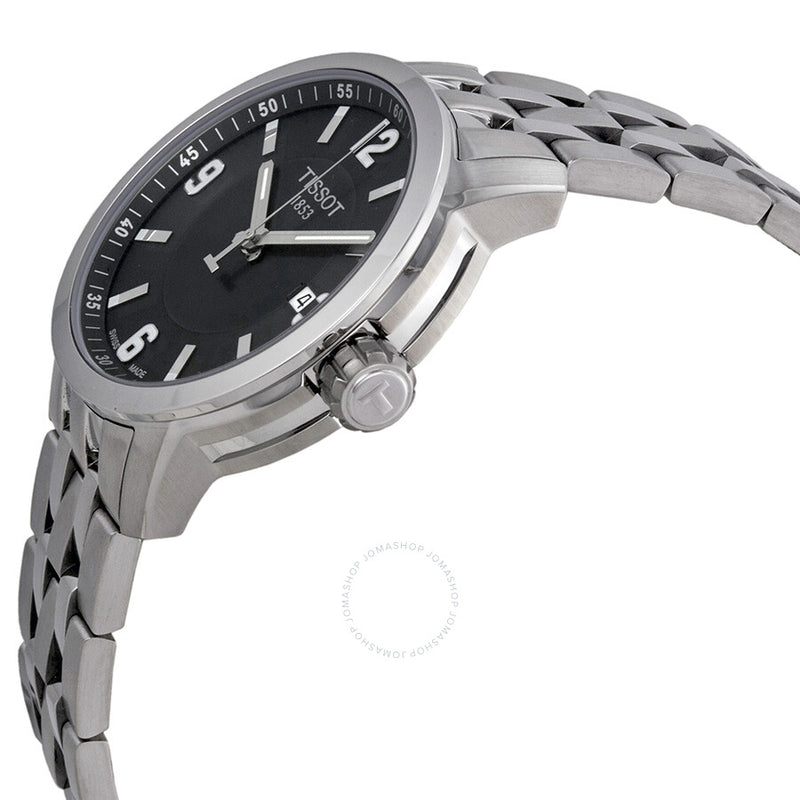 Tissot PRC 200 Quartz Black Dial Men's Watch T0554101105700 - The Watches Men & Co #2