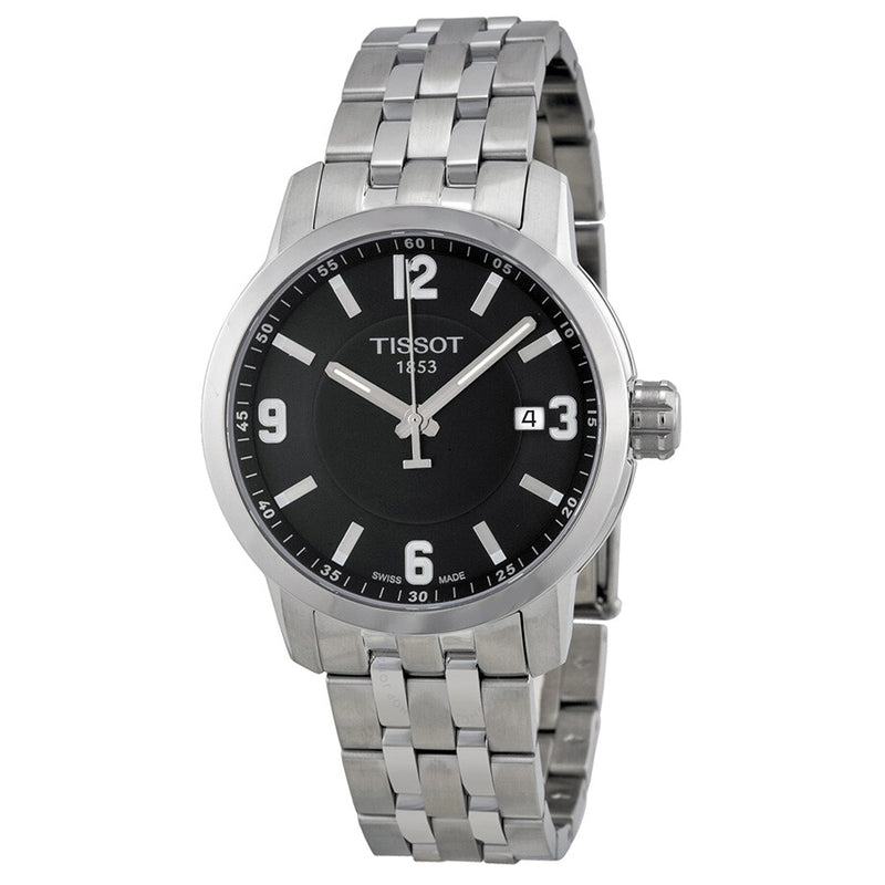 Tissot PRC 200 Quartz Black Dial Men's Watch T0554101105700 - The Watches Men & Co