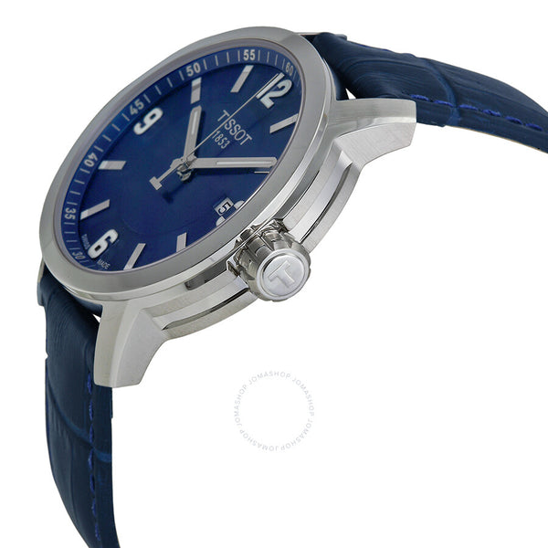 Tissot PRC 200 Quartz Blue Dial Sport Men's Watch T0554101604700 - The Watches Men & Co #2