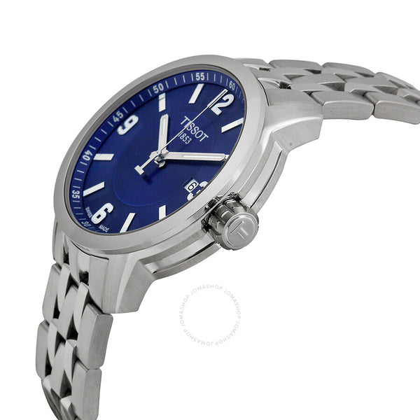 Tissot PRC 200 Quartz Blue Dial Sport Men's Watch T0554101104700 - The Watches Men & Co #2