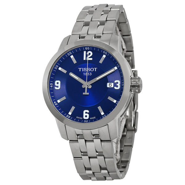 Tissot PRC 200 Quartz Blue Dial Sport Men's Watch T0554101104700 - The Watches Men & Co