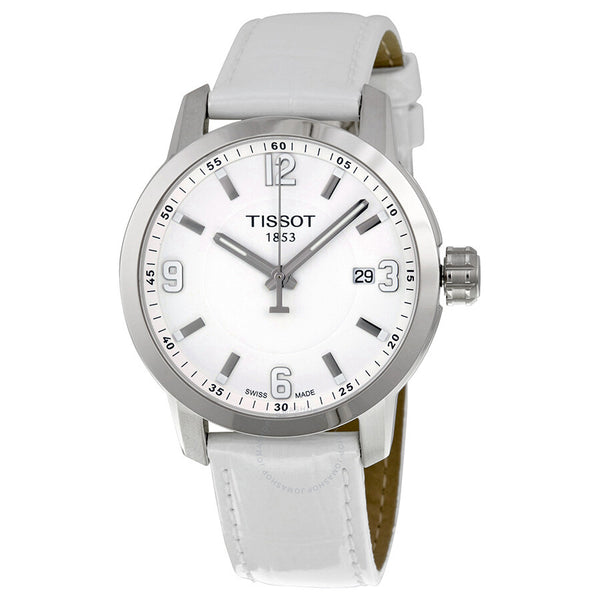 Tissot PRC 200 Quartz Silver Dial Unisex Watch T0554101601700 - The Watches Men & Co