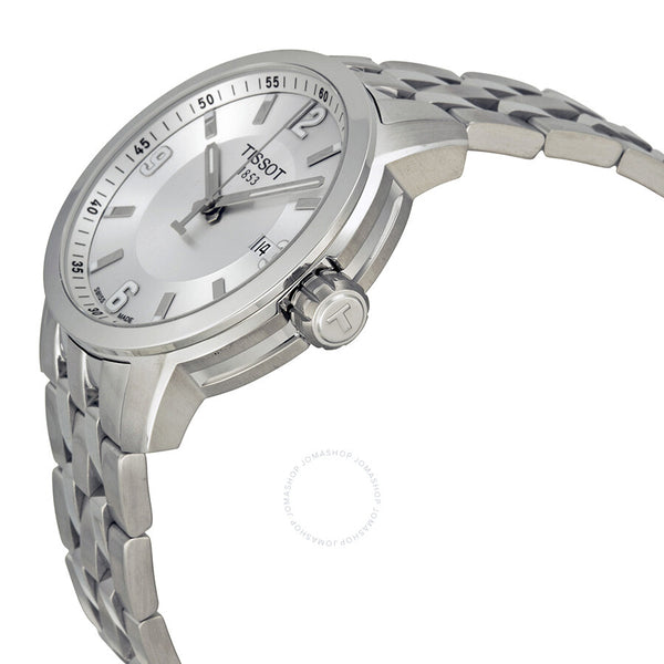 Tissot PRC 200 Quartz Silver Dial Stainless Steel Sport Men's Watch T0554101103700 - The Watches Men & Co #2
