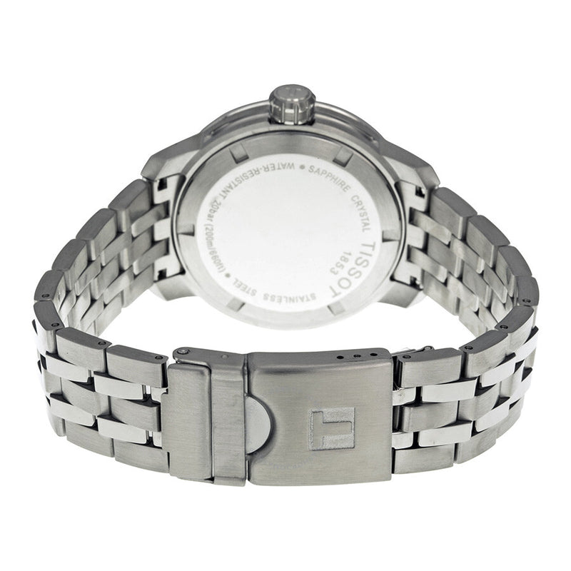 Tissot PRC 200 Quartz Silver Dial Stainless Steel Sport Men's Watch T0554101103700 - The Watches Men & Co #3