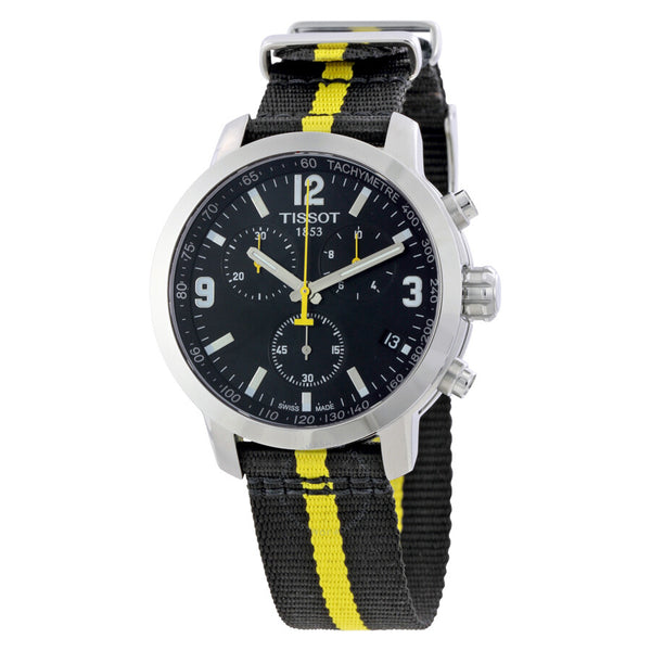 Tissot PRC 200 Tour De France Black Dial Men's Watch T0554171705701 - The Watches Men & Co