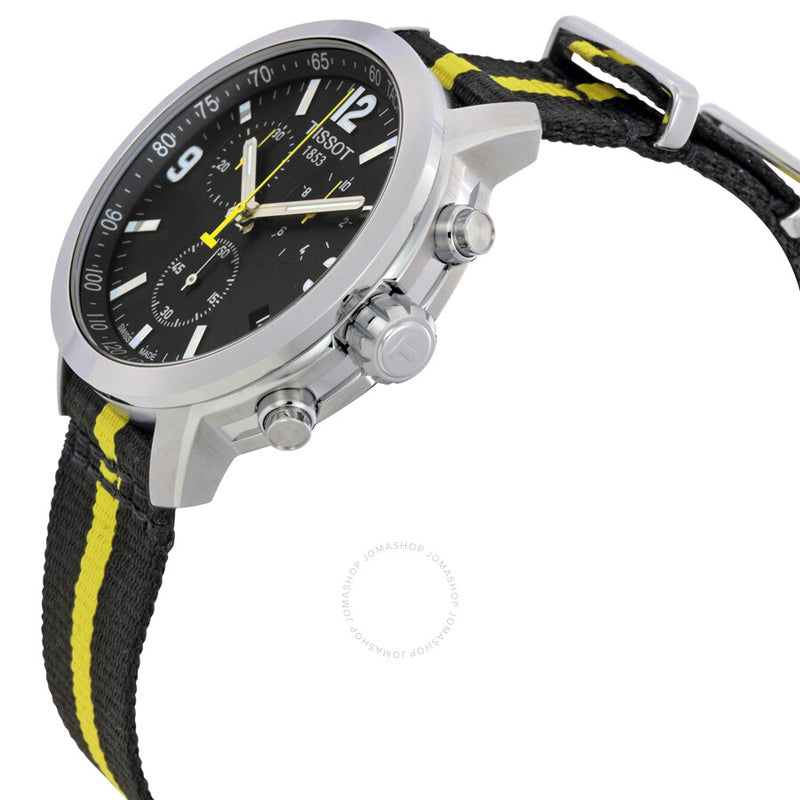 Tissot PRC 200 Tour De France Black Dial Men's Watch T0554171705701 - The Watches Men & Co #2