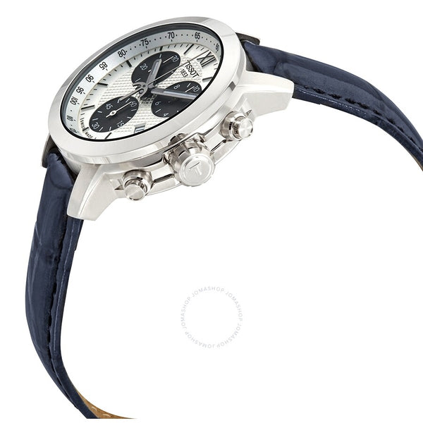 Tissot PRC200 Chronograph White Dial Ladies Watch T0552171603800 - The Watches Men & Co #2