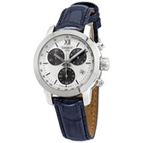Tissot PRC200 Chronograph White Dial Ladies Watch T0552171603800 - The Watches Men & Co