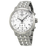 Tissot PRC200 Chronograph White Dial Men's Watch T0554171101700 - The Watches Men & Co