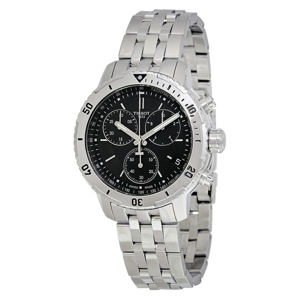 Tissot PRS 200 Chronograph Black Dial Men's Watch T067.417.11.051.01 - The Watches Men & Co