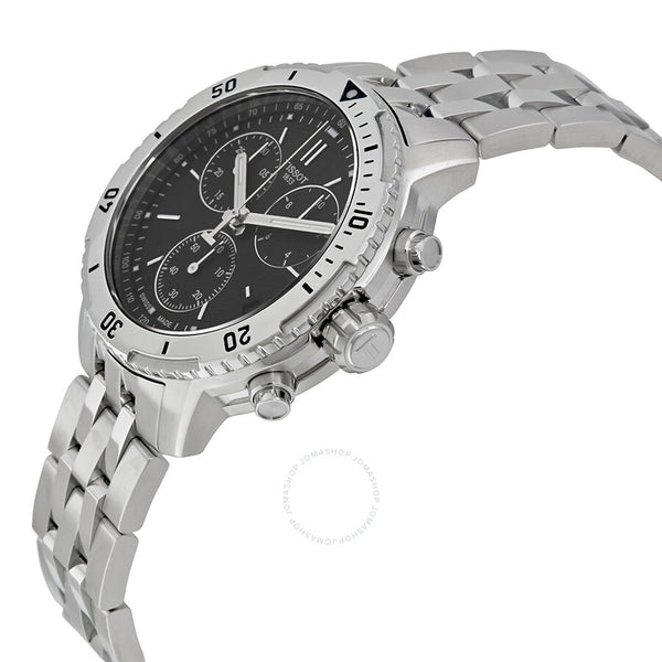 Tissot PRS 200 Chronograph Black Dial Men's Watch T067.417.11.051.01 - The Watches Men & Co #2