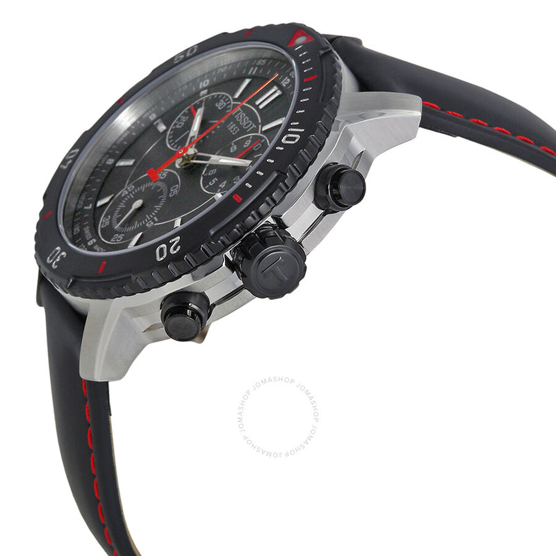 Tissot PRS 200 Chronograph Black Dial Men's Watch T0674172605100 - The Watches Men & Co #2