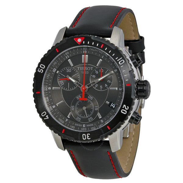 Tissot PRS 200 Chronograph Black Dial Men's Watch T0674172605100 - The Watches Men & Co