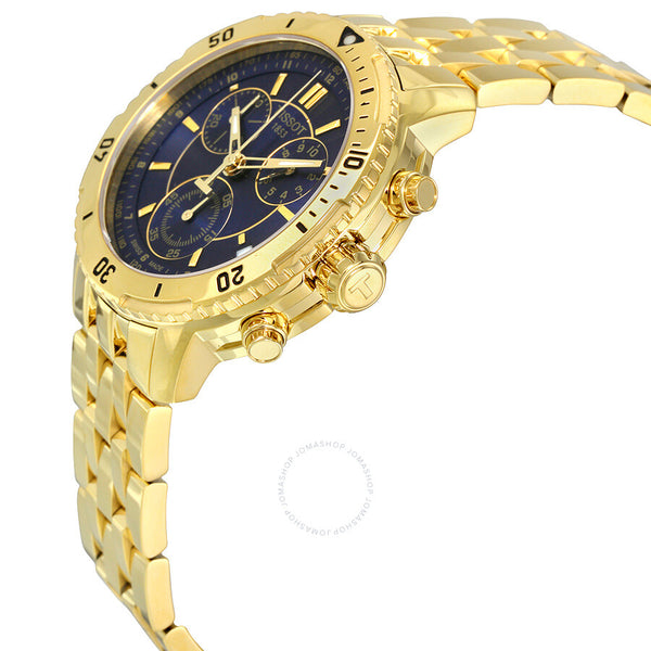 Tissot PRS 200 Chronograph Blue dial Men's Watch T067.417.33.041.00 - The Watches Men & Co #2