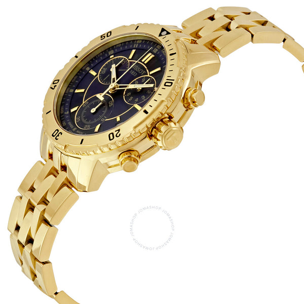 Tissot PRS 200 Chronograph Blue Dial Men's Watch T067.417.33.041.01 - The Watches Men & Co #2