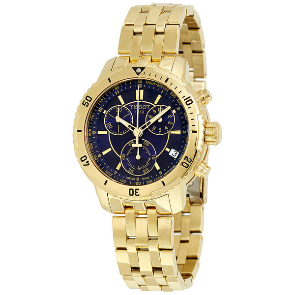 Tissot PRS 200 Chronograph Blue Dial Men's Watch T067.417.33.041.01 - The Watches Men & Co