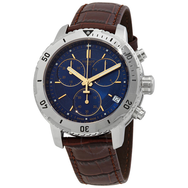 Tissot PRS 200 Chronograph Quartz Blue Dial Men's Watch T067.417.16.041.00 - The Watches Men & Co