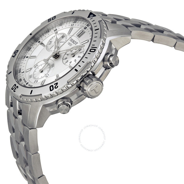 Tissot PRS 200 Chronograph Silver Dial Men's Watch T067.417.11.031.00 - The Watches Men & Co #2