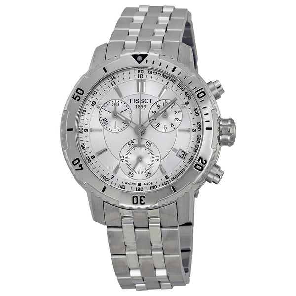 Tissot PRS 200 Chronograph Silver Dial Men's Watch T067.417.11.031.00 - The Watches Men & Co