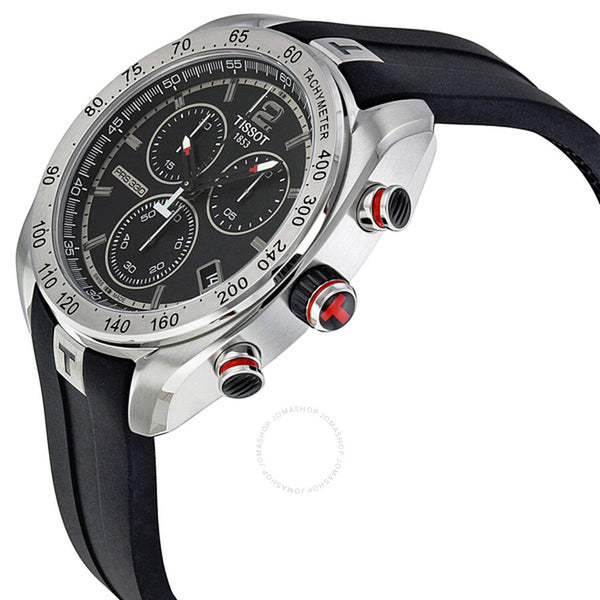 Tissot PRS 330 Chronograph Black Dial Men's Watch T0764171705700 - The Watches Men & Co #2