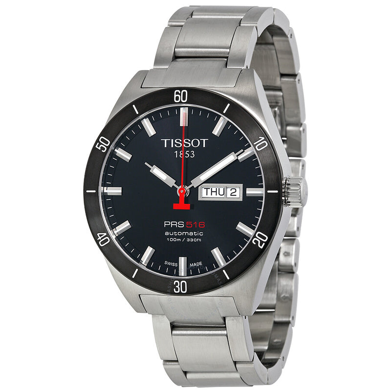 Tissot PRS516 Automatic Black Dial Men's Watch T044.430.21.051.00 - The Watches Men & Co