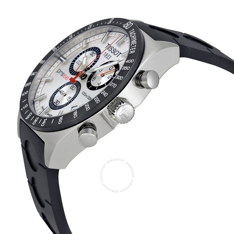 Tissot PRS516 Chronograph Silver Dial Men's Watch T044.417.27.031.00 - The Watches Men & Co #2