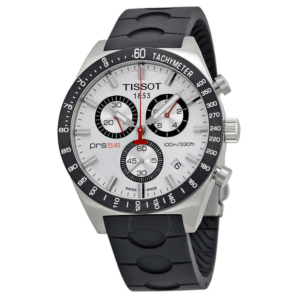 Tissot PRS516 Chronograph Silver Dial Men's Watch T044.417.27.031.00 - The Watches Men & Co