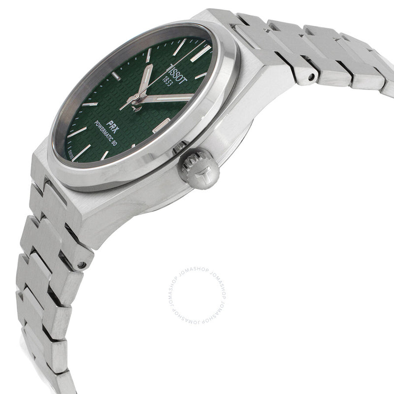 Tissot PRX Automatic Green Dial Unisex Watch T1372071109100 - The Watches Men & Co #2