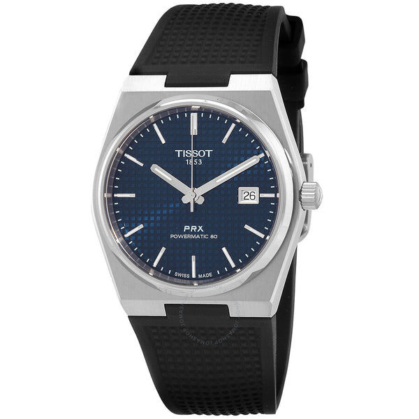 Tissot PRX Powermatic 80 Automatic Blue Dial Men's Watch T1374071704100 - The Watches Men & Co