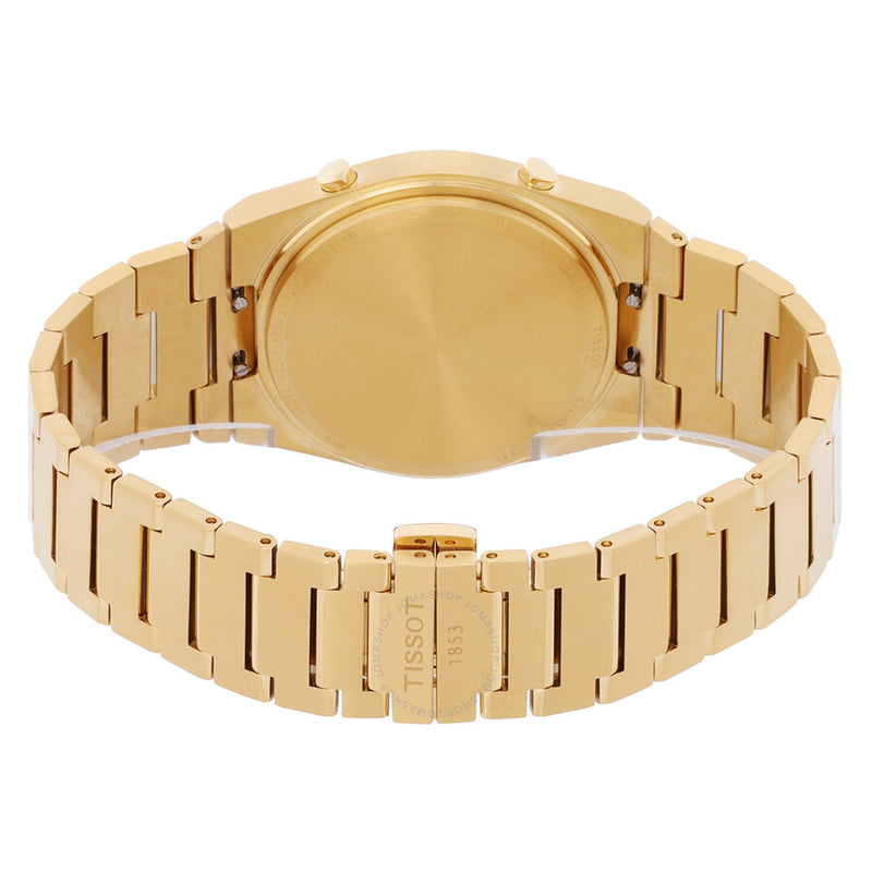 Tissot Prx Quartz Digital Gold Dial Unisex Watch T1374633302000 - The Watches Men & Co #3