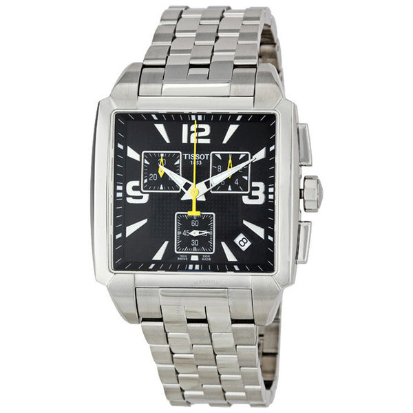 Tissot Quadrato Black Dial Men's Watch T0055171105700 - The Watches Men & Co