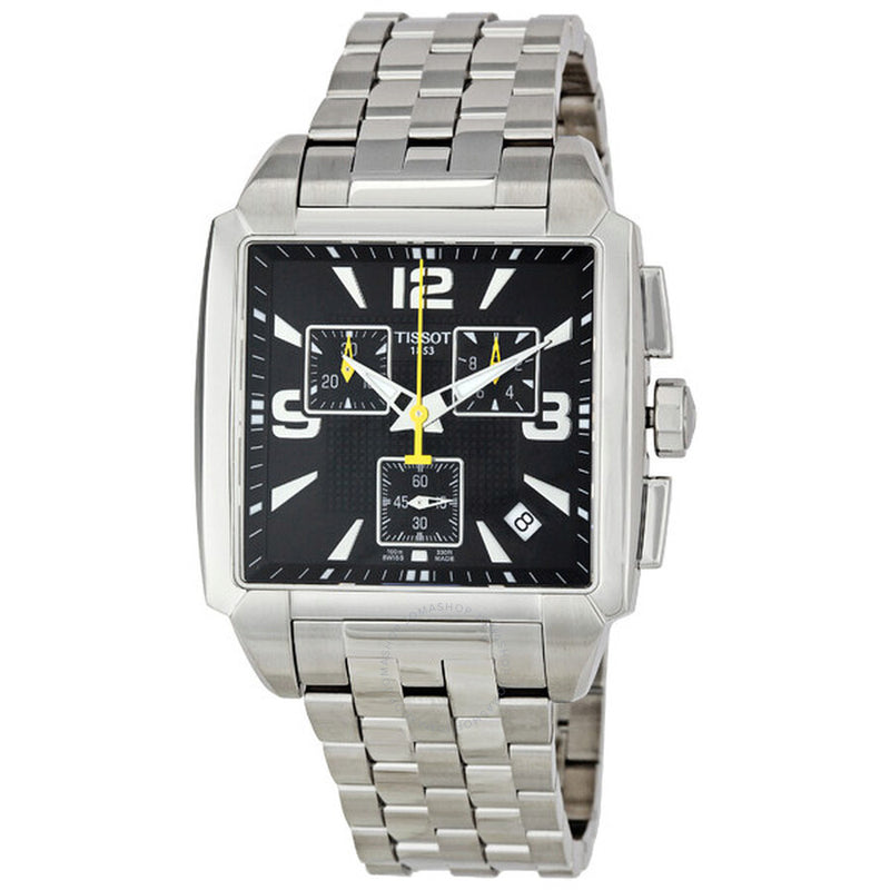 Tissot Quadrato Black Dial Men's Watch T0055171105700 - The Watches Men & Co