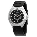 Tissot Quartz Black Dial Black Rubber Men's Watch T12.1.591.91 - The Watches Men & Co