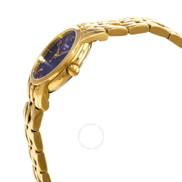 Tissot Quartz Blue Dial Ladies Watch T97.5.181.42 - The Watches Men & Co #2