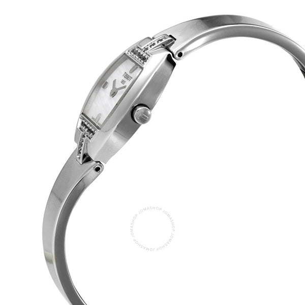Tissot Quartz Mother of Pearl Dial Ladies Watch T62.1.275.81 - The Watches Men & Co #2
