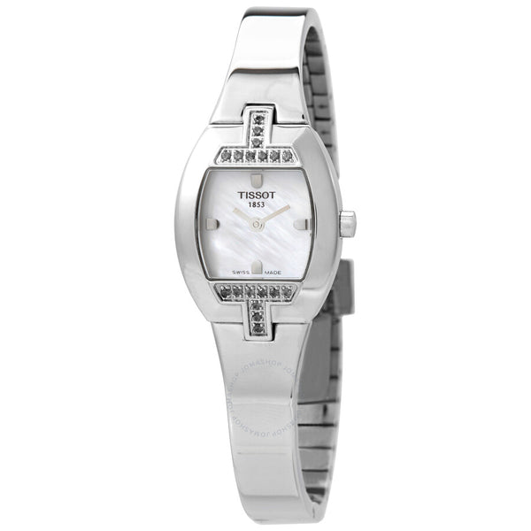 Tissot Quartz Mother of Pearl Dial Ladies Watch T62.1.275.81 - The Watches Men & Co