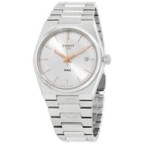 Tissot PRX Quartz Silver Dial Ladies Watch T1372101103100 - The Watches Men & Co