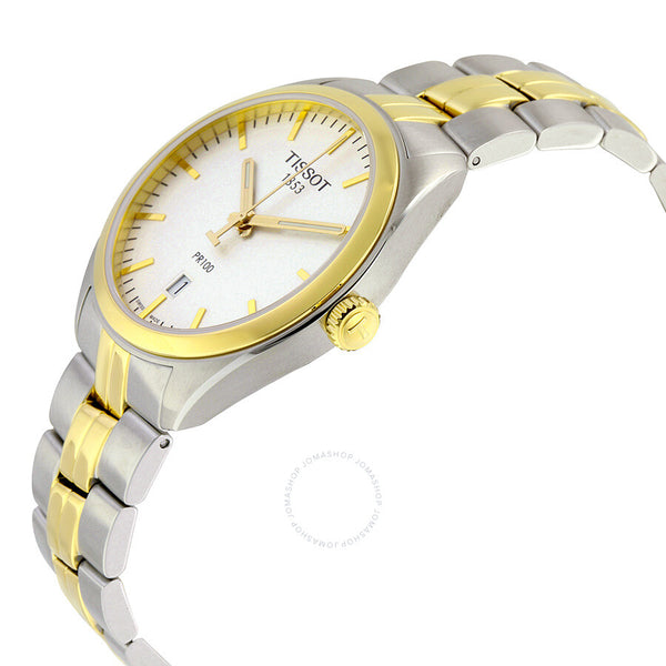 Tissot Quartz Silver Dial Two-tone Men's Watch T1014102203100 - The Watches Men & Co #2