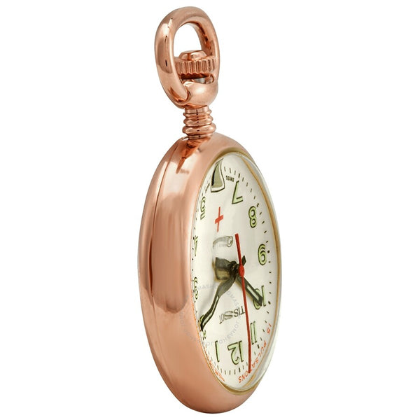 Tissot T-Pocket Quartz Unisex Pocket Watch T81.7.223.92 - The Watches Men & Co #2