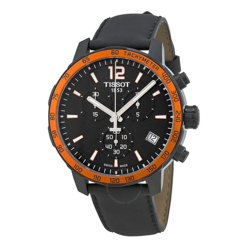 Tissot Quickster Chronograph Black Dial Men's Watch T095.417.36.057.01 - The Watches Men & Co