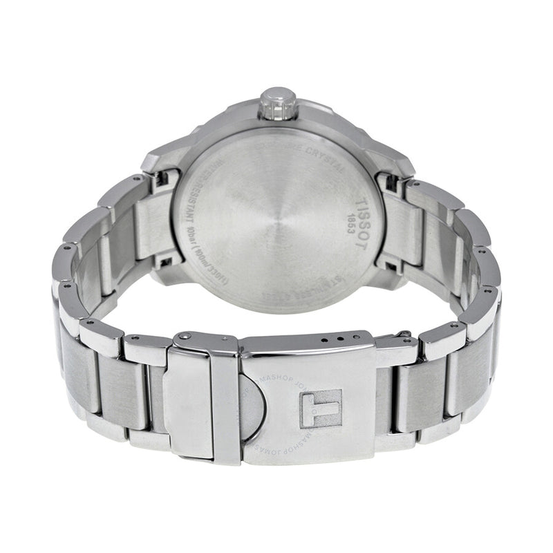 Tissot Quickster Black Dial Stainless Steel Men's Watch T0954101105700 - The Watches Men & Co #3