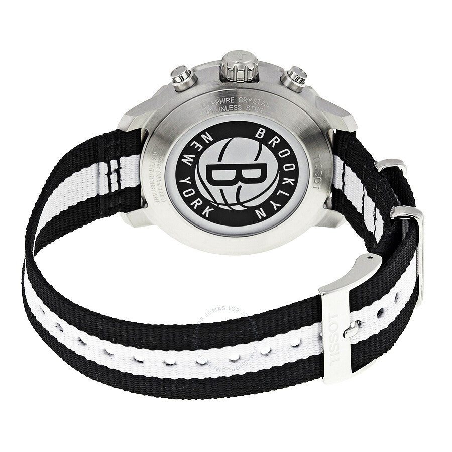 Tissot Quickster Brooklyn Nets Edition Chronograph Men's Watch T095.417.17.037.11 - The Watches Men & Co #3