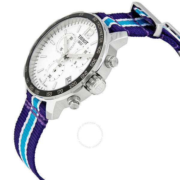 Tissot Quickster Charlotte Hornets Chronograph Men's Watch T095.417.17.037.30 - The Watches Men & Co #2