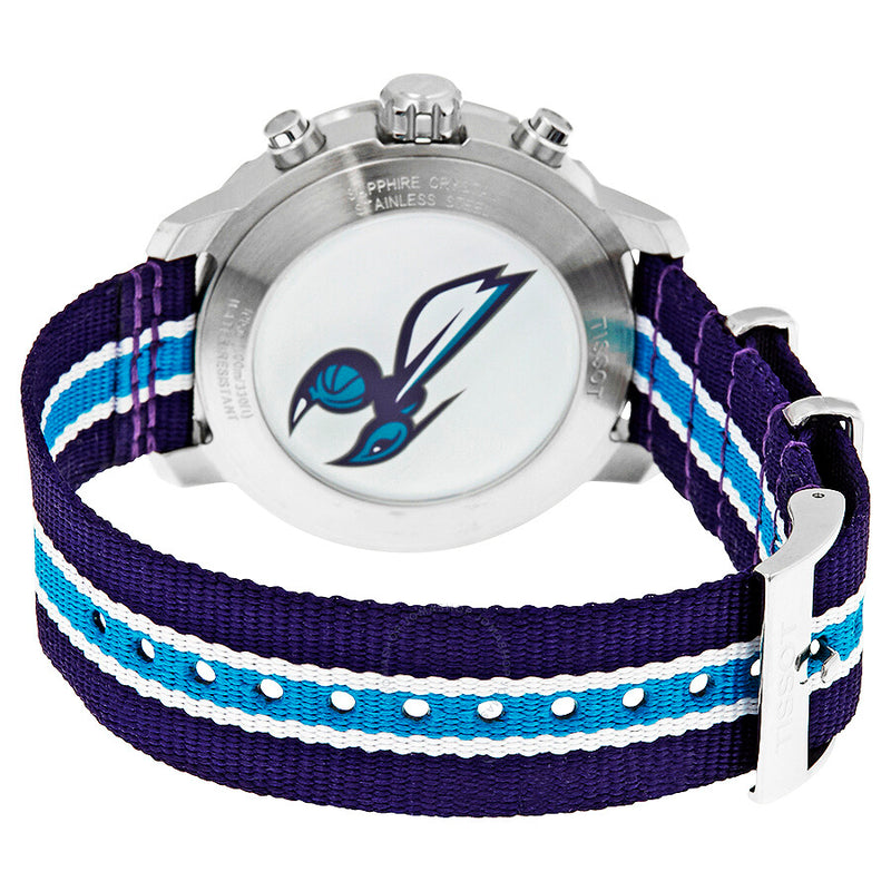 Tissot Quickster Charlotte Hornets Chronograph Men's Watch T095.417.17.037.30 - The Watches Men & Co #3